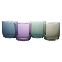 LSA International Polka Pastel Tumblers, 0.42L, Set of 4